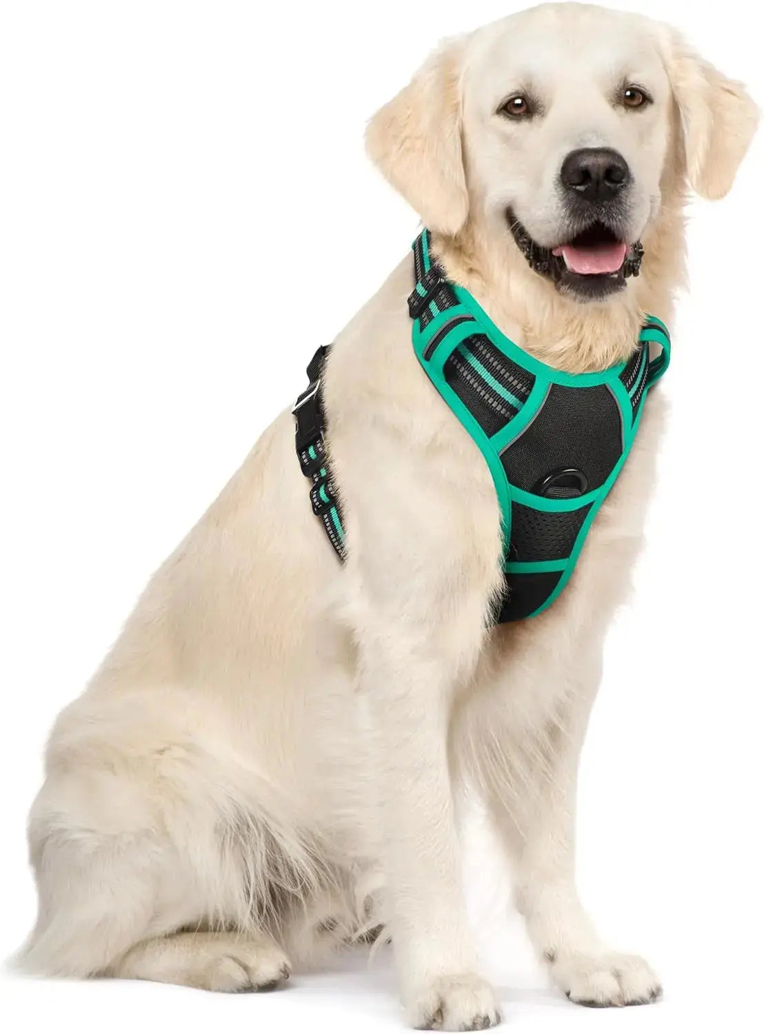 No Pull Dog Harness Reflective Adjustable Oxford Vest Dogs Control (All Sizes) Wags & Whiskers Pet Supply