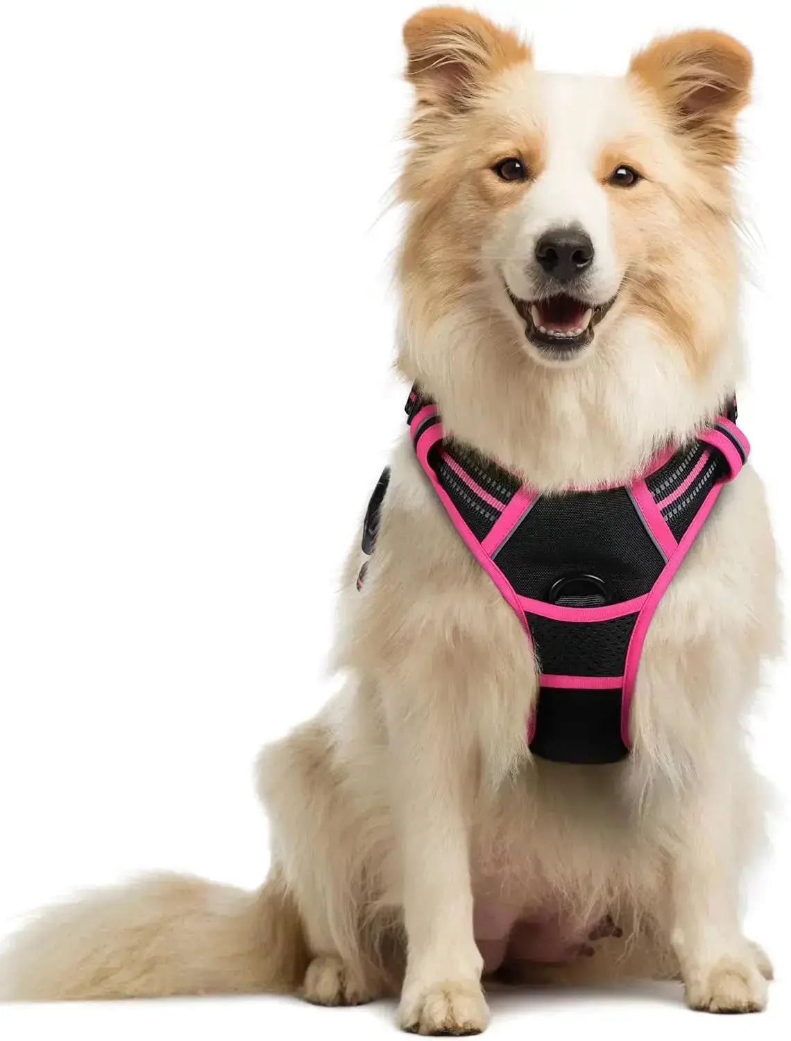No Pull Dog Harness Reflective Adjustable Oxford Vest Dogs Control (All Sizes) Wags & Whiskers Pet Supply