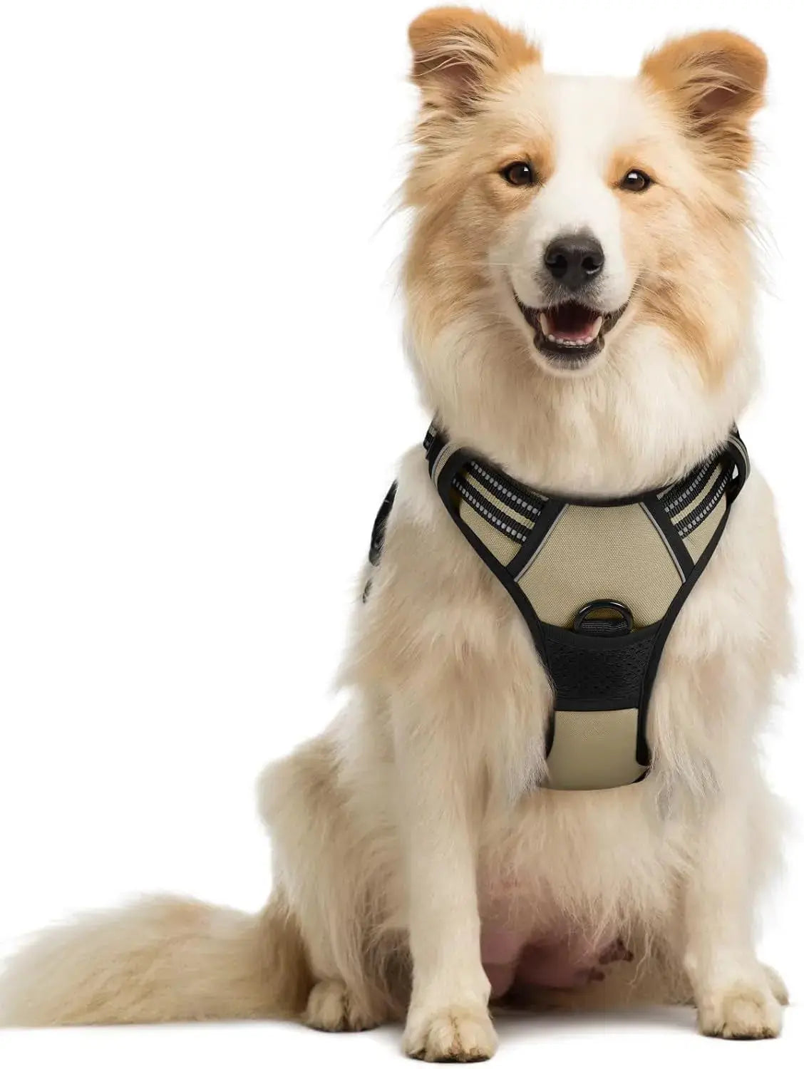 No Pull Dog Harness Reflective Adjustable Oxford Vest Dogs Control (All Sizes) Wags & Whiskers Pet Supply