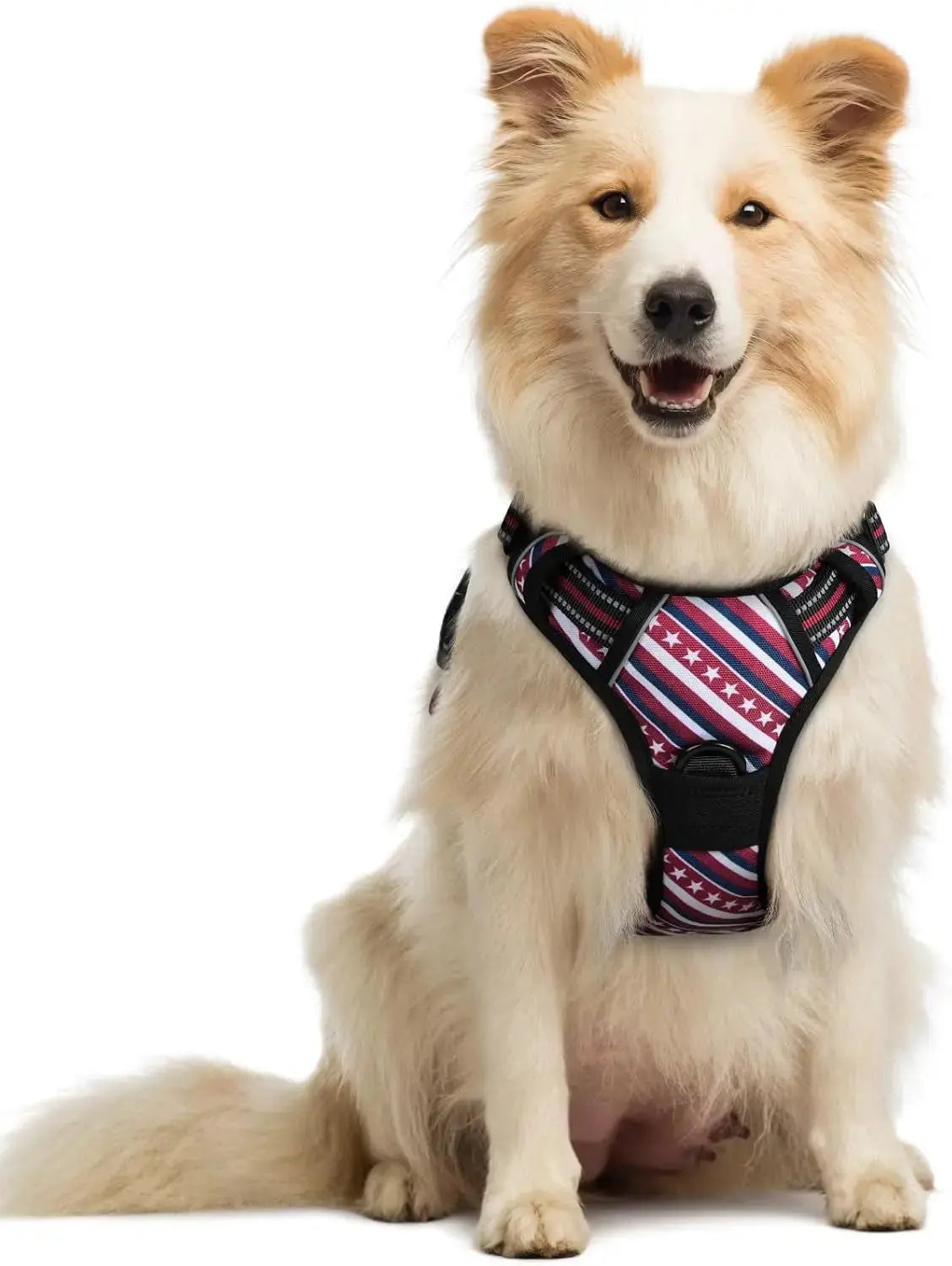No Pull Dog Harness Reflective Adjustable Oxford Vest Dogs Control (All Sizes) Wags & Whiskers Pet Supply