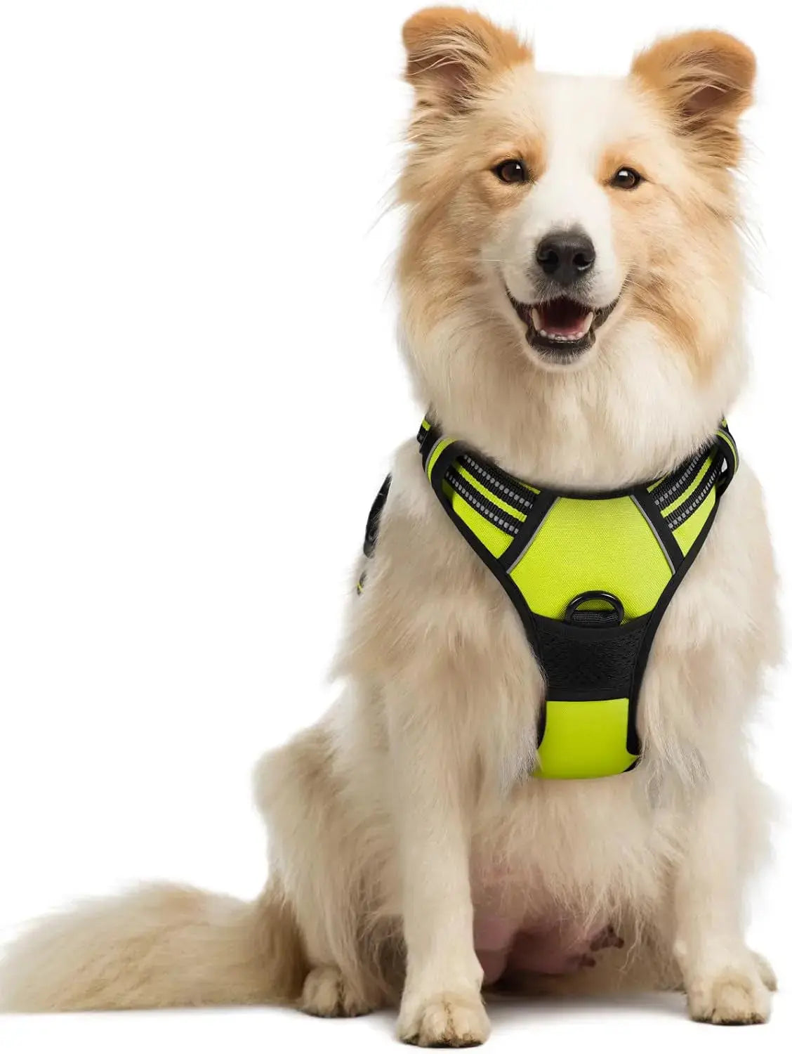No Pull Dog Harness Reflective Adjustable Oxford Vest Dogs Control (All Sizes) Wags & Whiskers Pet Supply