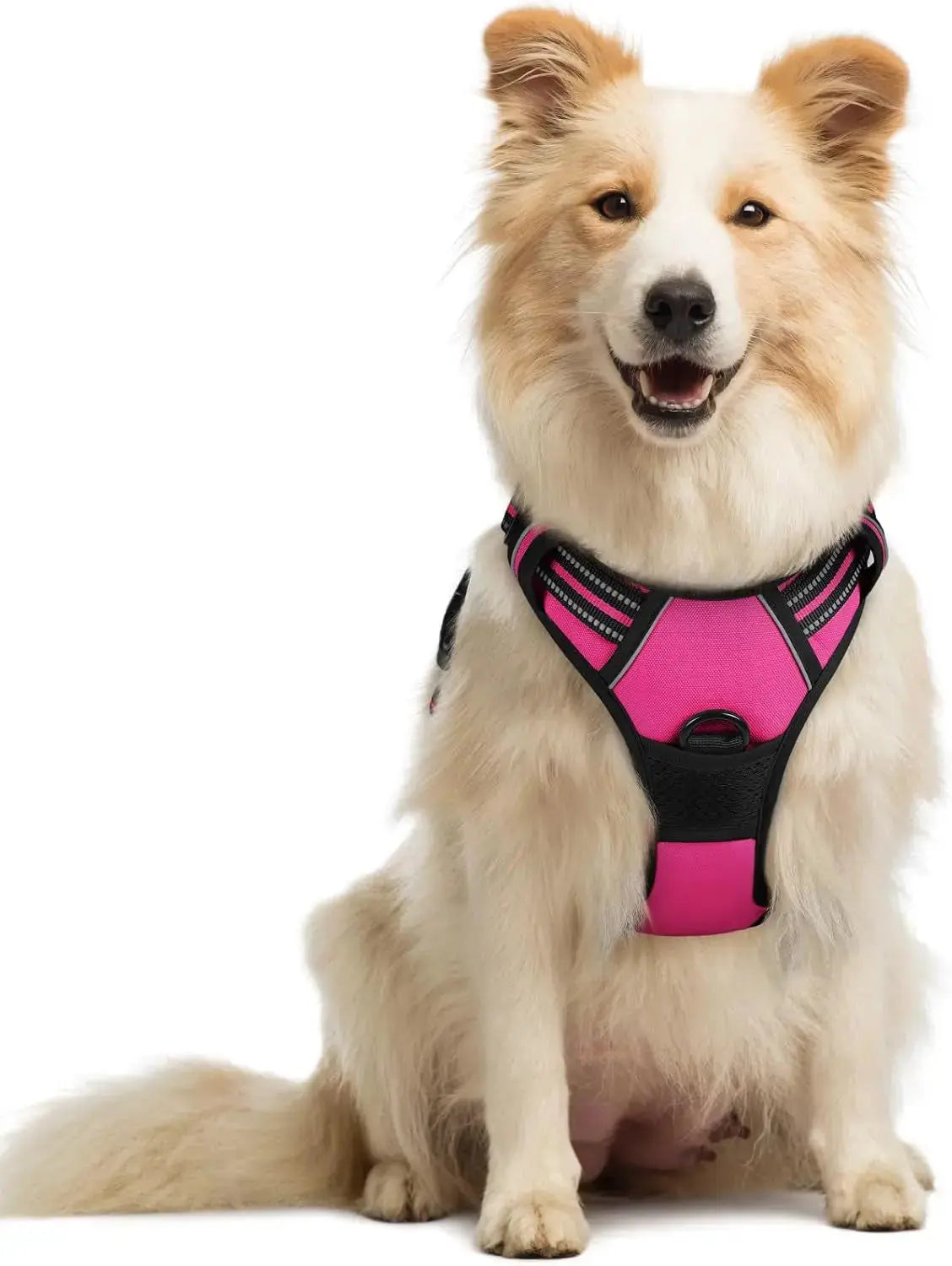 No Pull Dog Harness Reflective Adjustable Oxford Vest Dogs Control (All Sizes) Wags & Whiskers Pet Supply