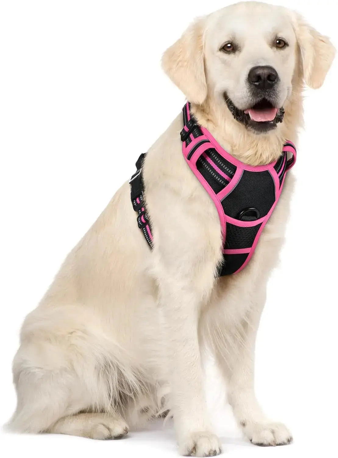 No Pull Dog Harness Reflective Adjustable Oxford Vest Dogs Control (All Sizes) Wags & Whiskers Pet Supply