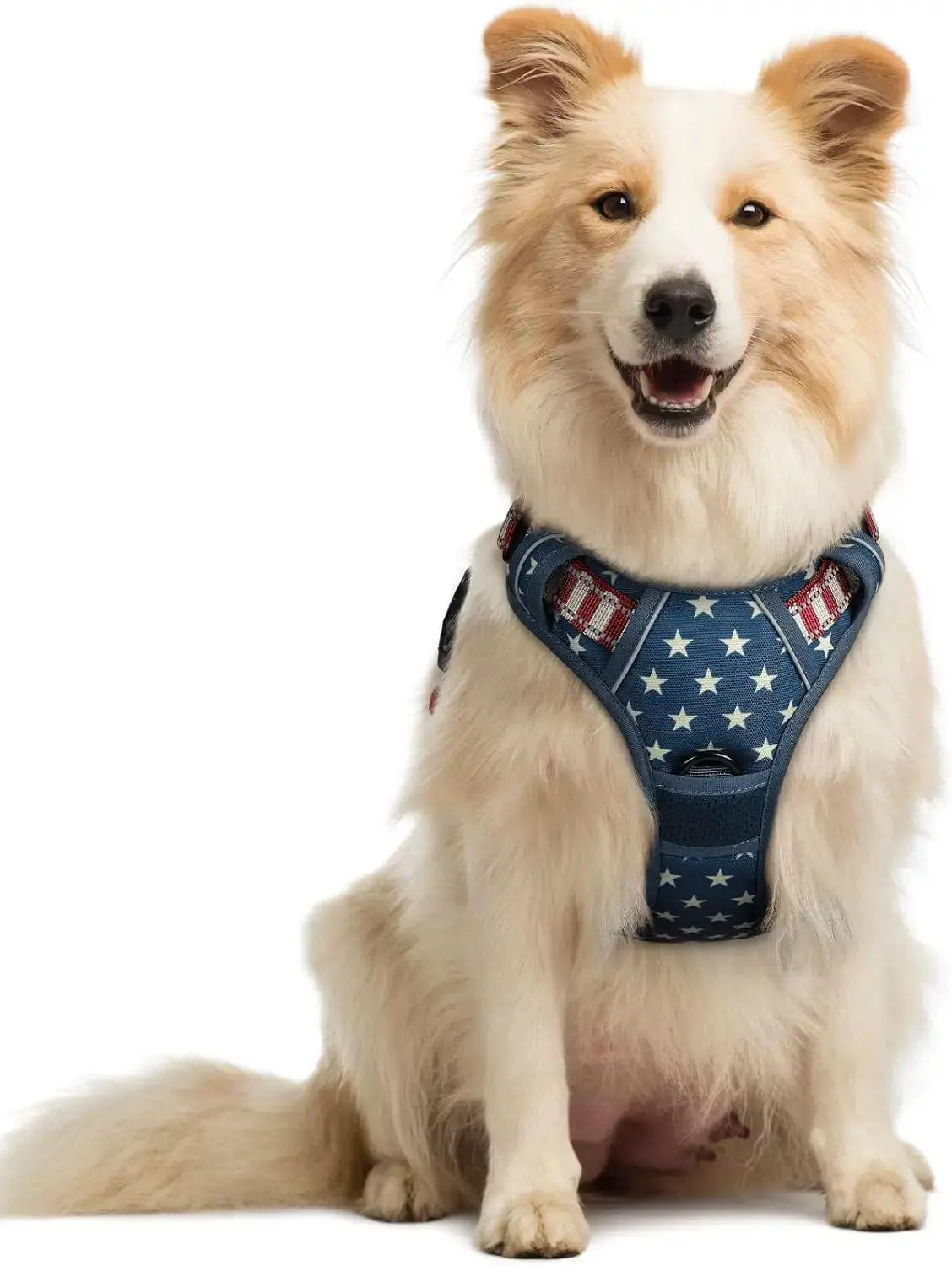 No Pull Dog Harness Reflective Adjustable Oxford Vest Dogs Control (All Sizes) Wags & Whiskers Pet Supply