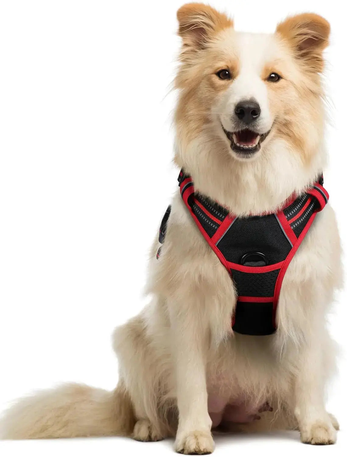 No Pull Dog Harness Reflective Adjustable Oxford Vest Dogs Control (All Sizes) Wags & Whiskers Pet Supply