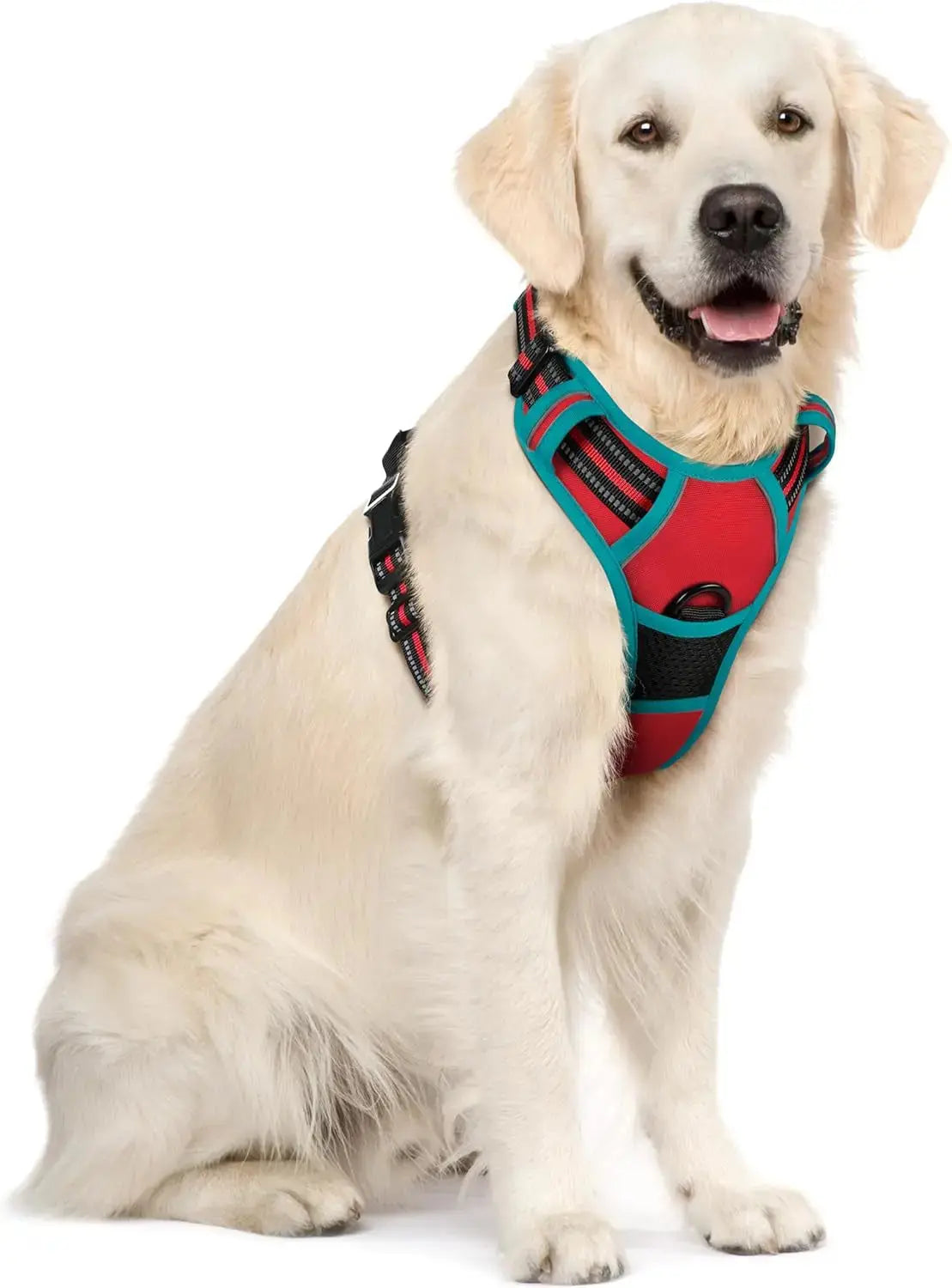 No Pull Dog Harness Reflective Adjustable Oxford Vest Dogs Control (All Sizes) Wags & Whiskers Pet Supply