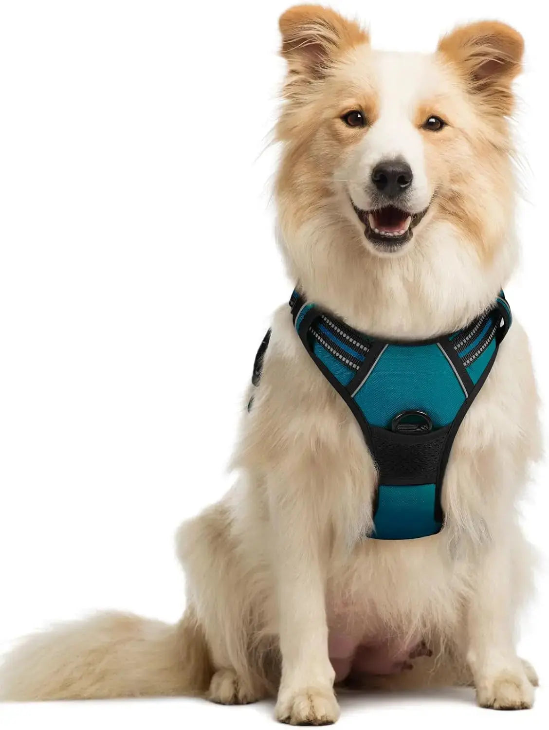 No Pull Dog Harness Reflective Adjustable Oxford Vest Dogs Control (All Sizes) Wags & Whiskers Pet Supply