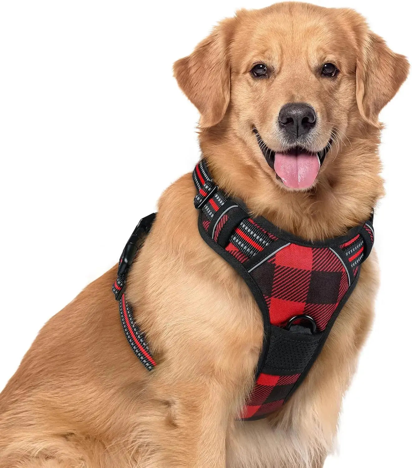No Pull Dog Harness Reflective Adjustable Oxford Vest Dogs Control (All Sizes) Wags & Whiskers Pet Supply