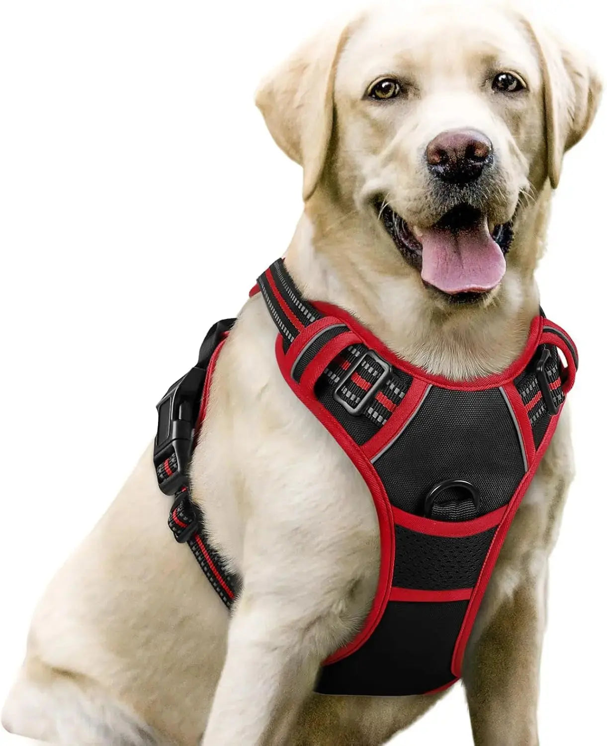 No Pull Dog Harness Reflective Adjustable Oxford Vest Dogs Control (All Sizes) Wags & Whiskers Pet Supply