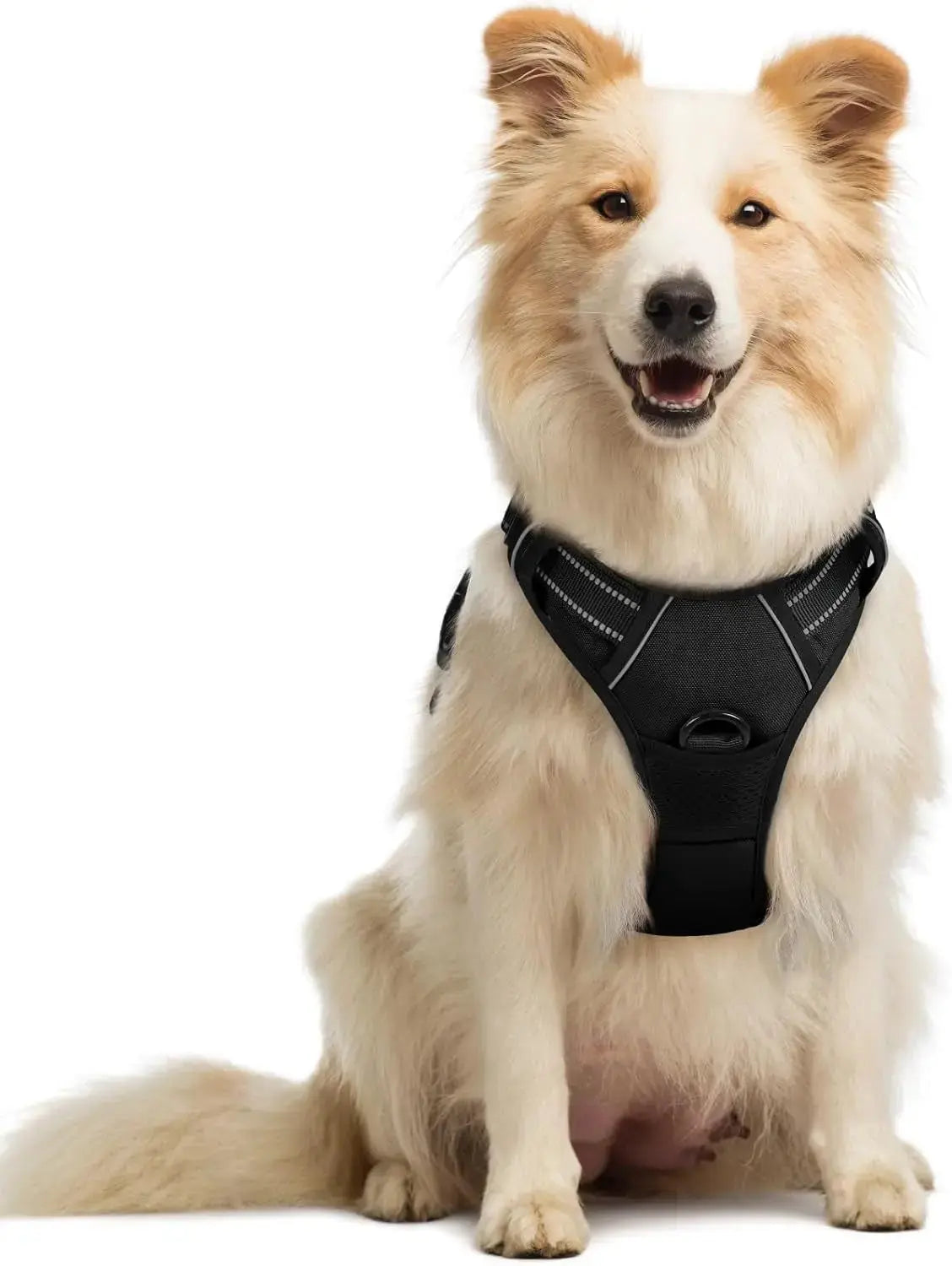 No Pull Dog Harness Reflective Adjustable Oxford Vest Dogs Control (All Sizes) Wags & Whiskers Pet Supply