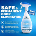 POOPH Pet Odor Eliminator Spray, 32 oz Fragrance-Free - FurrBaby Necessities