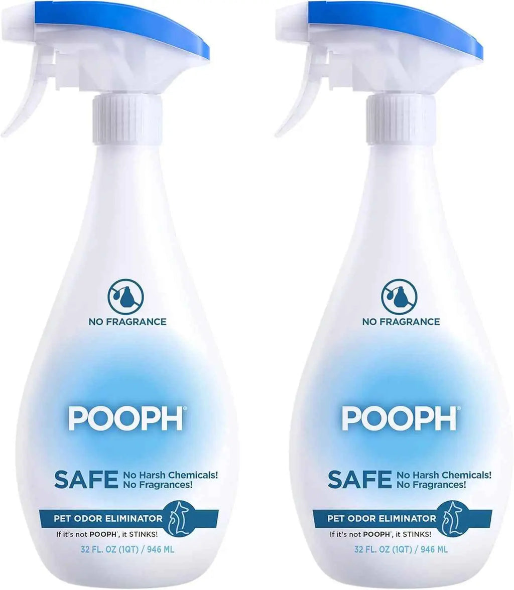 POOPH Pet Odor Eliminator Spray, 32 oz Fragrance-Free - FurrBaby Necessities