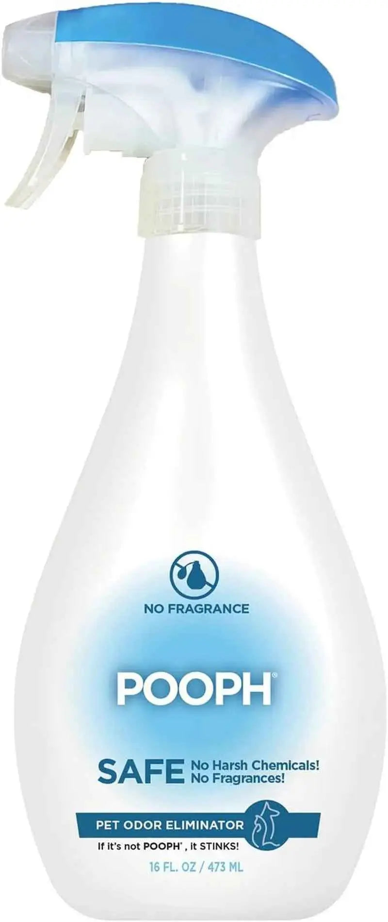 POOPH Pet Odor Eliminator Spray, 32 oz Fragrance-Free - FurrBaby Necessities