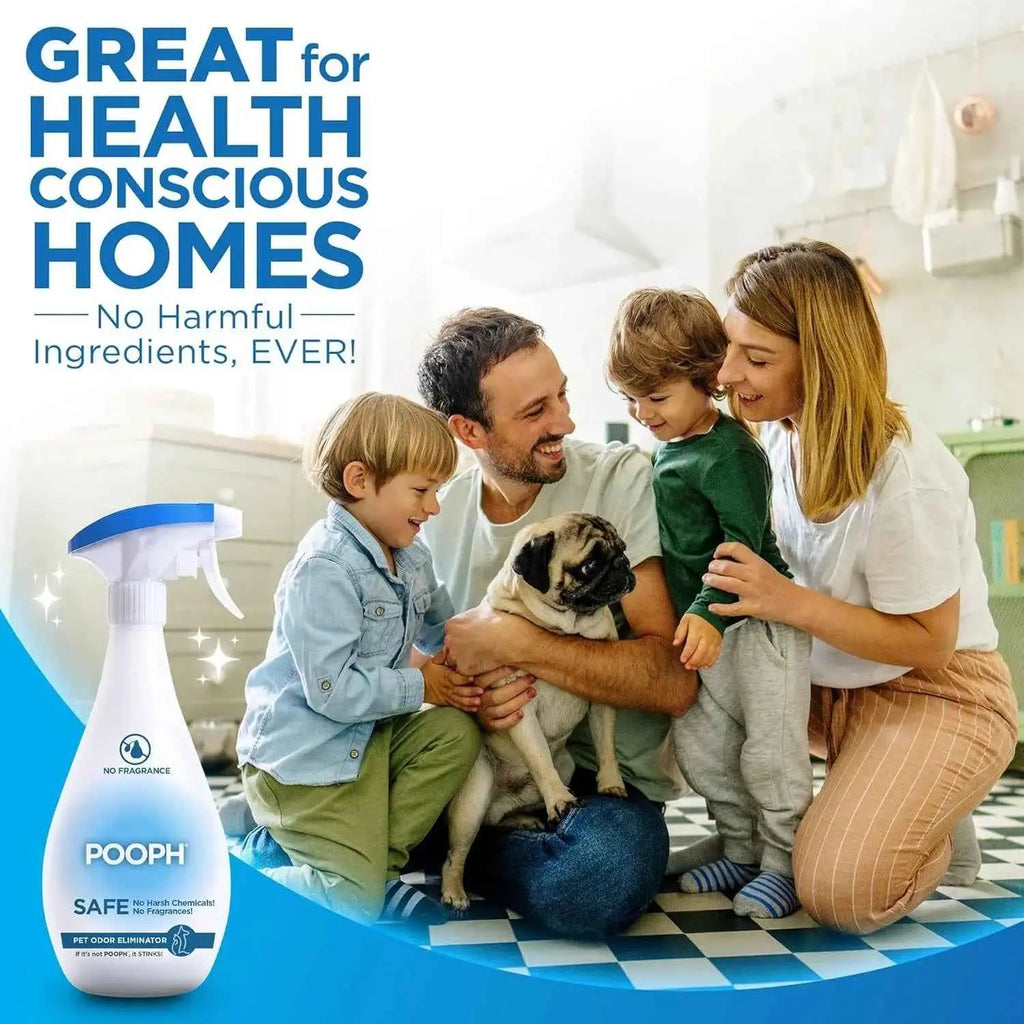 POOPH Pet Odor Eliminator Spray, 32 oz Fragrance-Free - FurrBaby Necessities