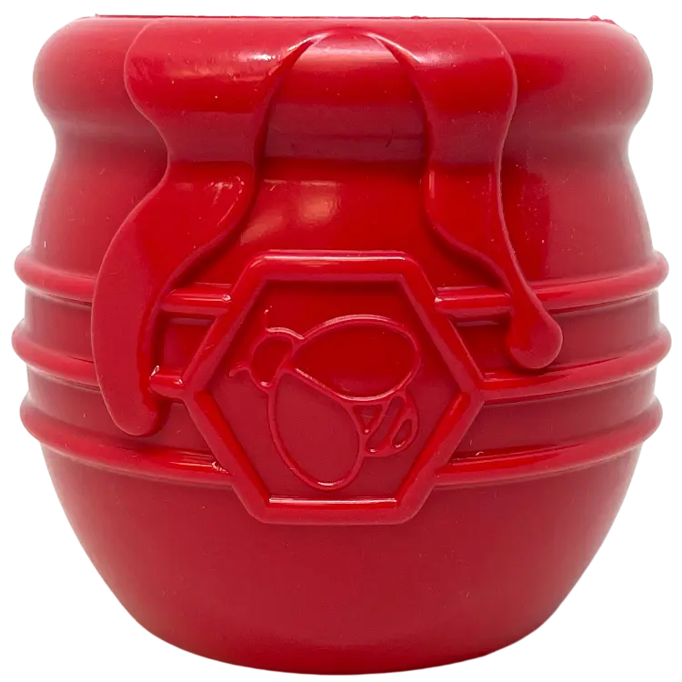Honey Pot Dog eCup Treat Dispenser | Durable PUP-X Rubber Enrichment Toy | USA Made SodaPup/True Dogs, LLC