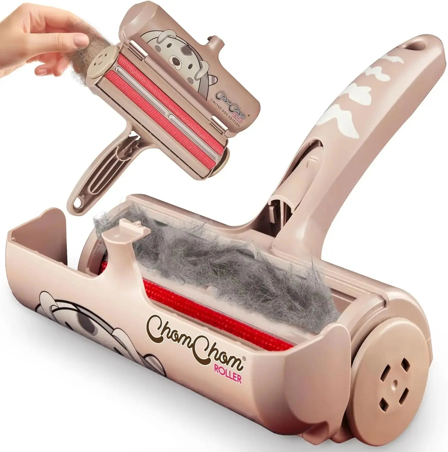Reusable Pet Hair Remover Roller for Furniture, Carpet & Clothing Wags & Whiskers Pet Supply