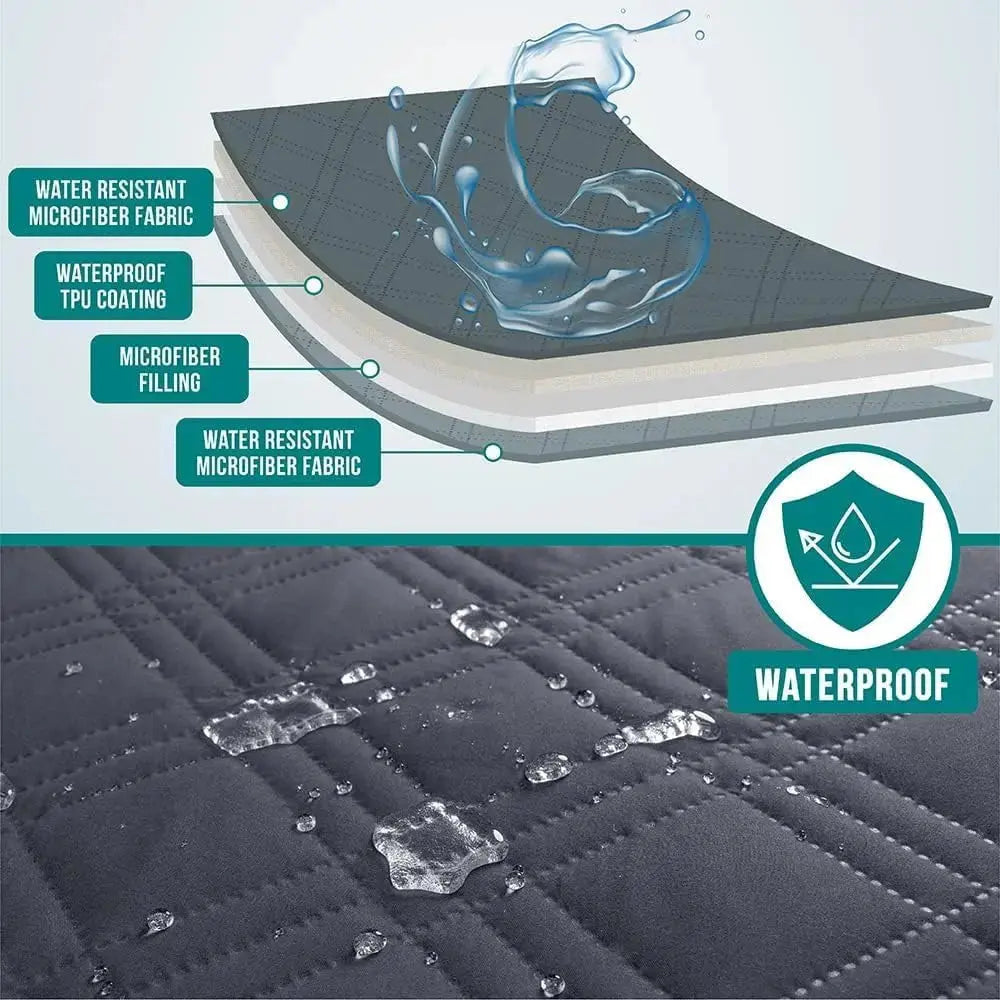 Waterproof Pet Couch Cover Reversible Furniture Protector for Dogs & Cats Wags & Whiskers Pet Supply