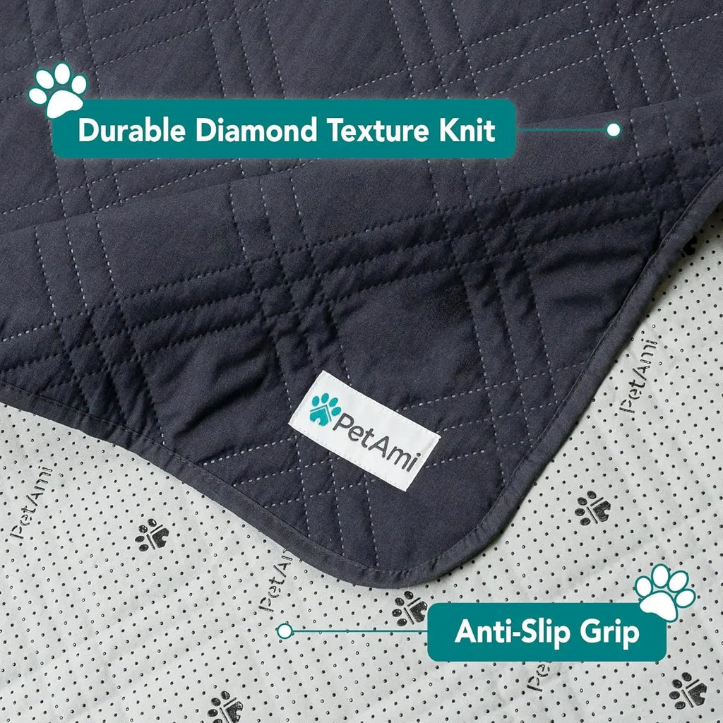 Waterproof Pet Couch Cover Reversible Furniture Protector for Dogs & Cats Wags & Whiskers Pet Supply
