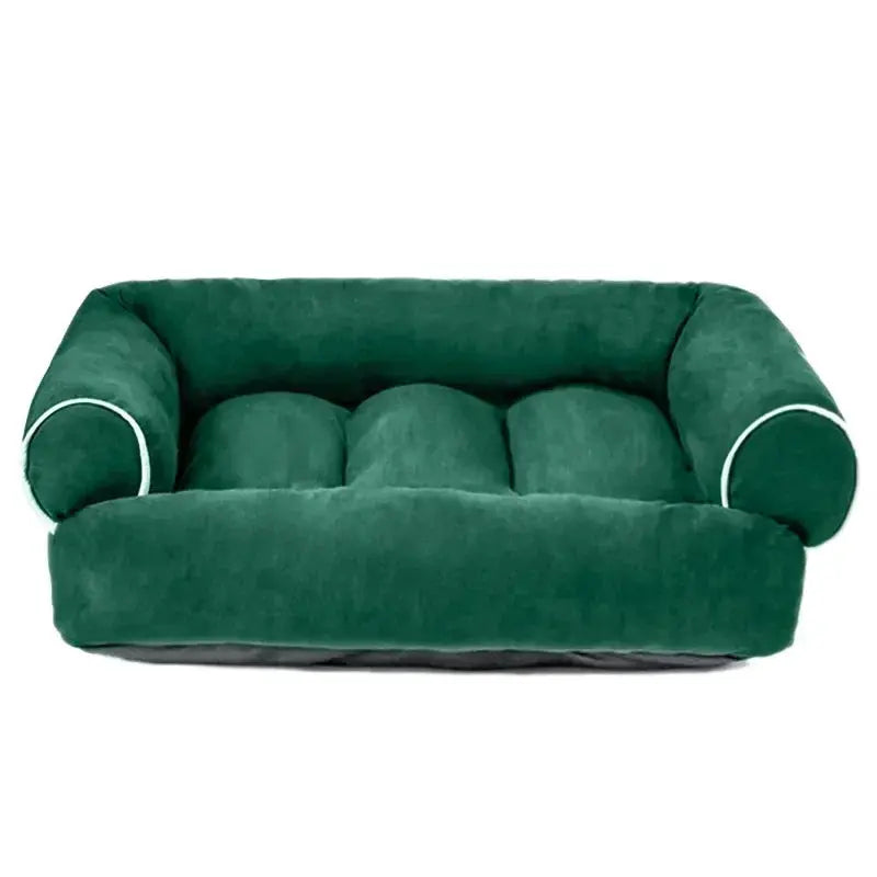 S/M/L/XL Pet Dog Bed Sofa Deep Sleep Dog House Square Thickened Warm Cat Mat Small Kennel Pet Product Breathable Blanket Winter