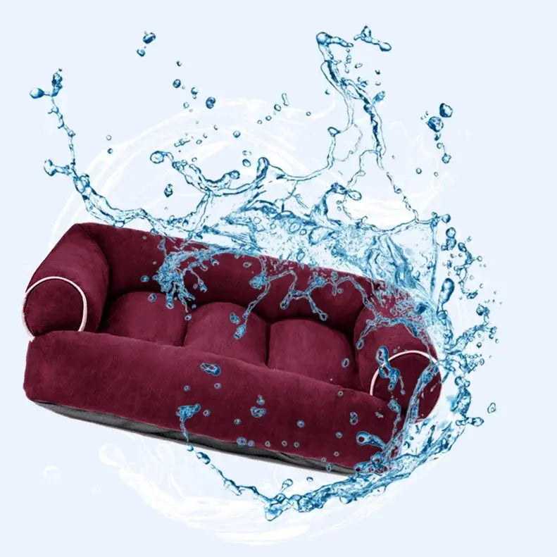 S/M/L/XL Pet Dog Bed Sofa Deep Sleep Dog House Square Thickened Warm Cat Mat Small Kennel Pet Product Breathable Blanket Winter