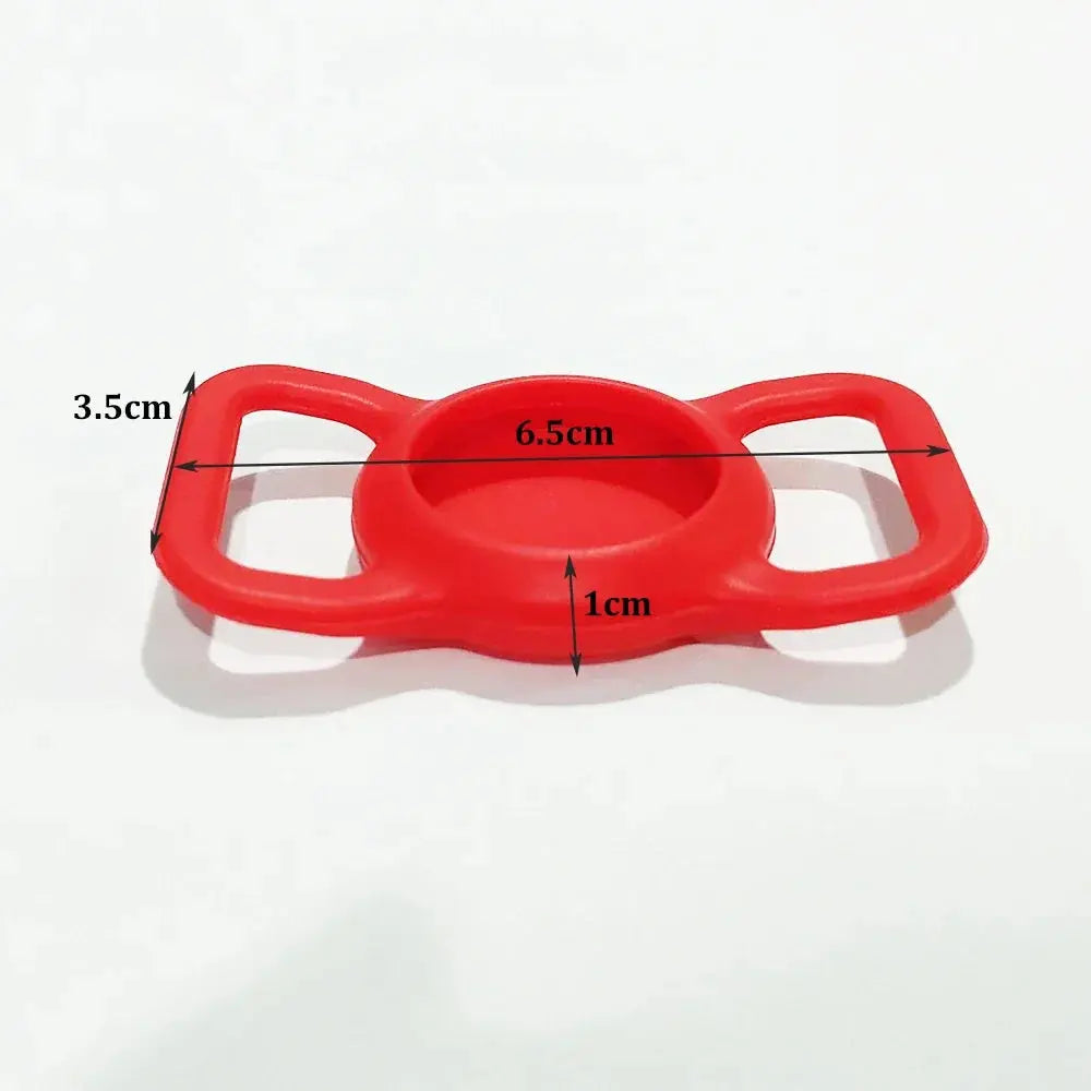 Airtag Pet Lose Proof Silicone Protective Case Dog and Cat Lose Proof GPS Luminous Apple AirTag Case Collar Tracker Protector