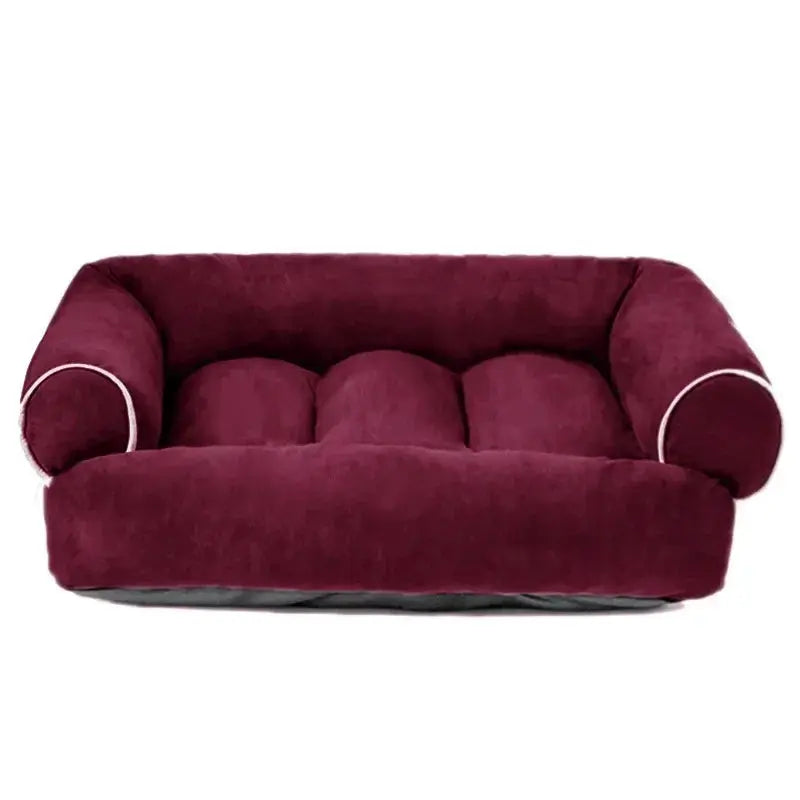 S/M/L/XL Pet Dog Bed Sofa Deep Sleep Dog House Square Thickened Warm Cat Mat Small Kennel Pet Product Breathable Blanket Winter