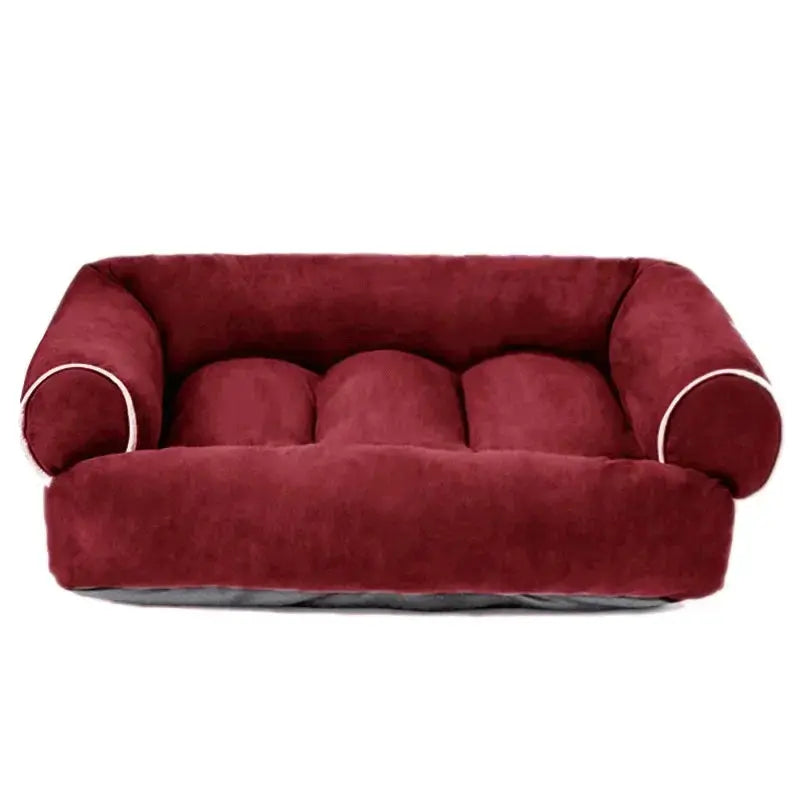 S/M/L/XL Pet Dog Bed Sofa Deep Sleep Dog House Square Thickened Warm Cat Mat Small Kennel Pet Product Breathable Blanket Winter