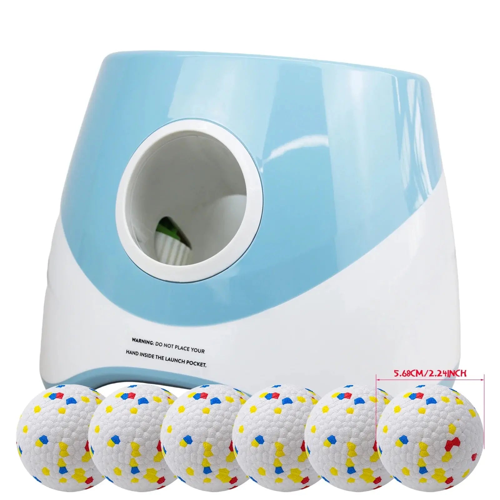 Automatic Dog Tennis Ball Launcher – Rechargeable Interactive Ball Throwing Machine for Small & Medium Dogs WTN Essentials