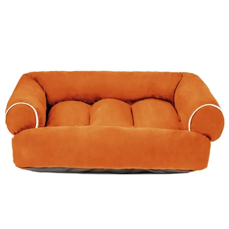 S/M/L/XL Pet Dog Bed Sofa Deep Sleep Dog House Square Thickened Warm Cat Mat Small Kennel Pet Product Breathable Blanket Winter