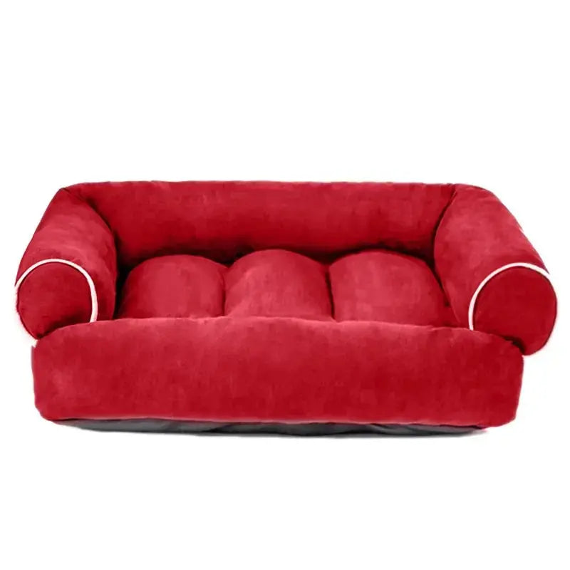 S/M/L/XL Pet Dog Bed Sofa Deep Sleep Dog House Square Thickened Warm Cat Mat Small Kennel Pet Product Breathable Blanket Winter
