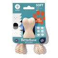 BetterBone SOFT Durability CHEW TOY: Natural Plant-Based Ingredients, Perfect for Teething Puppies, Senior Dogs & Gentle Chewers BetterBone All Natural Eco-Friendly Dog Chews & Bones