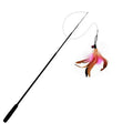 Interactive Long Extendable Pole Cat Toy with Artificial Feathers Pet Supplies for Cats Pet Toy - FurrBaby Necessities