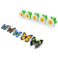 Electric Flying Bird Teasing Stick Automatically Spins Around, Hummingbird Cat Self-Play Toy Pet Zen