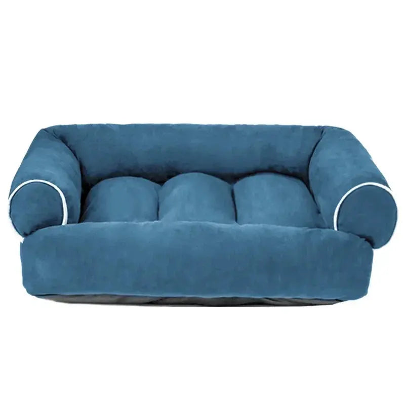 S/M/L/XL Pet Dog Bed Sofa Deep Sleep Dog House Square Thickened Warm Cat Mat Small Kennel Pet Product Breathable Blanket Winter