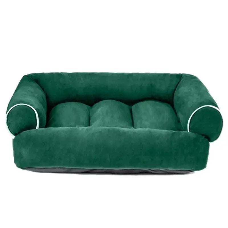 S/M/L/XL Pet Dog Bed Sofa Deep Sleep Dog House Square Thickened Warm Cat Mat Small Kennel Pet Product Breathable Blanket Winter