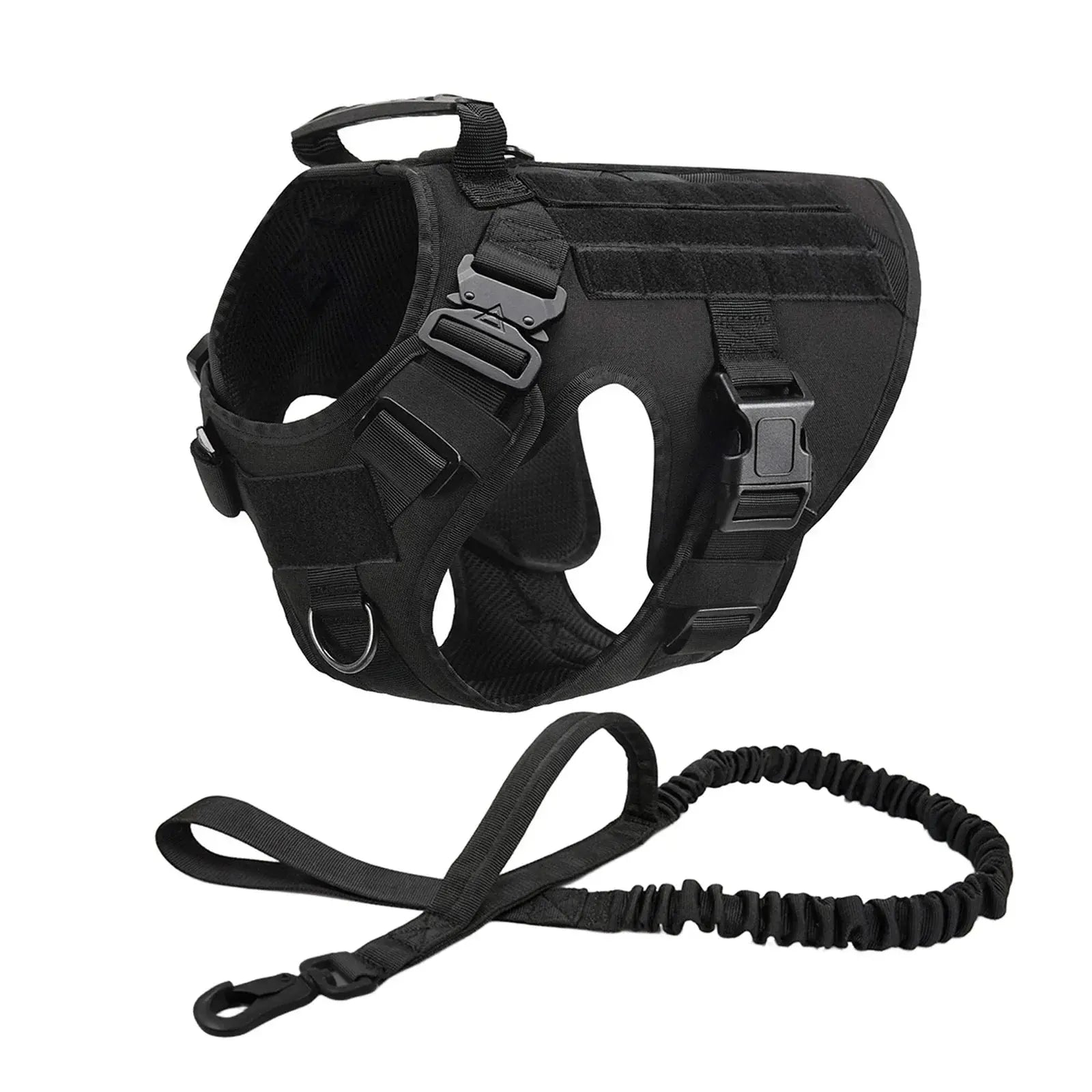 Ultimate Explorer Tactical Dog Harness & Leash Set Fashioned Furbabies