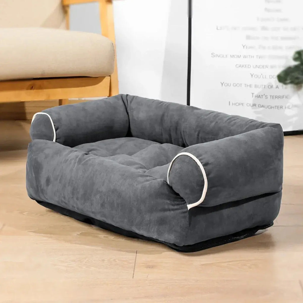 S/M/L/XL Pet Dog Bed Sofa Deep Sleep Dog House Square Thickened Warm Cat Mat Small Kennel Pet Product Breathable Blanket Winter