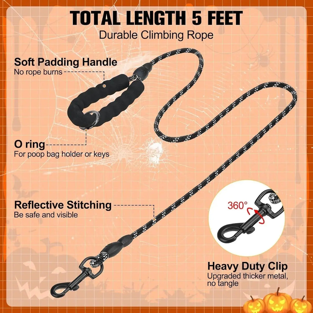 Step-In Dog Harness & Leash Set in Various Patterns – Reflective No Pull (XS- XL) Wags & Whiskers Pet Supply