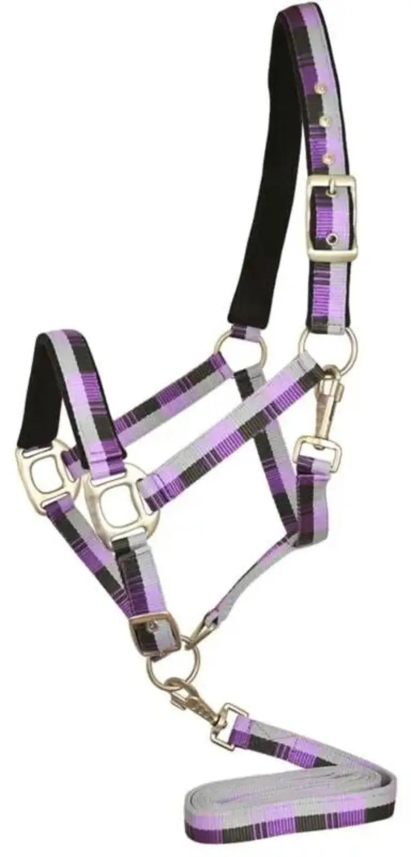 Gatsby Terra Fleece Nylon Halter by StateLineTack