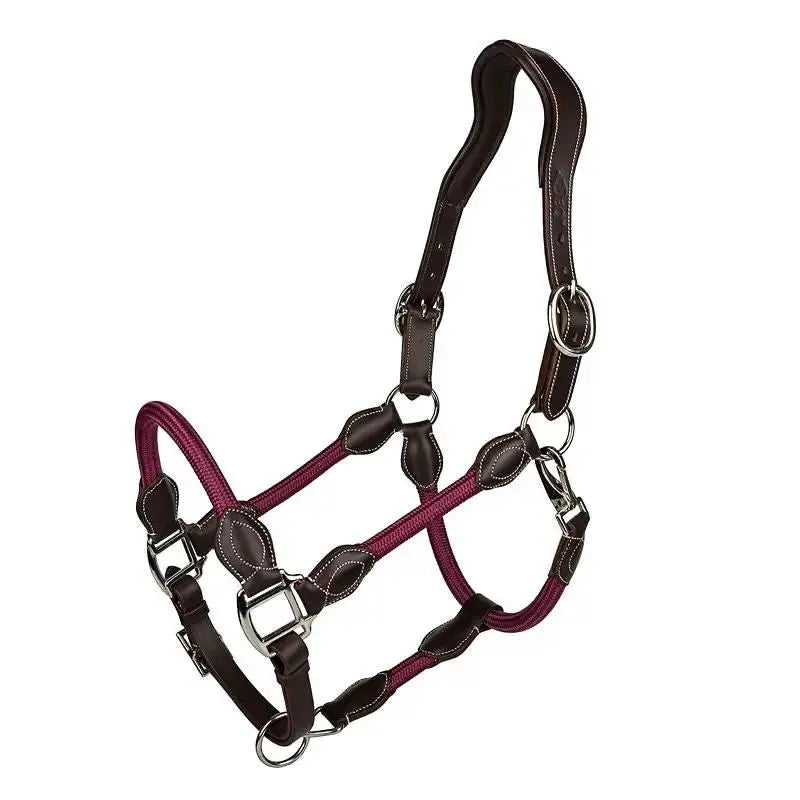 OEQ Leather Rope Halter by StateLineTack