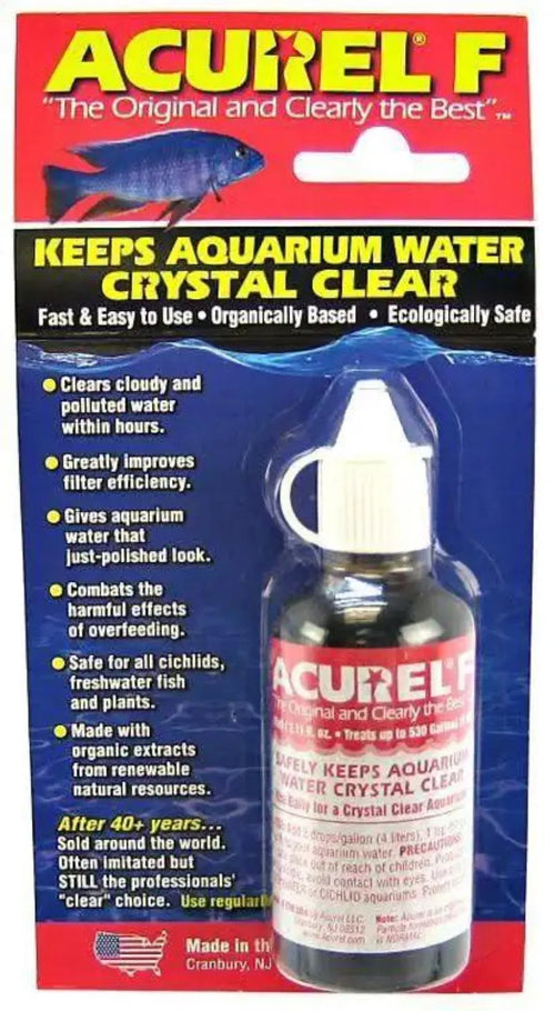 Acurel F Aquarium Water Clarifier by AnimalWiz.com