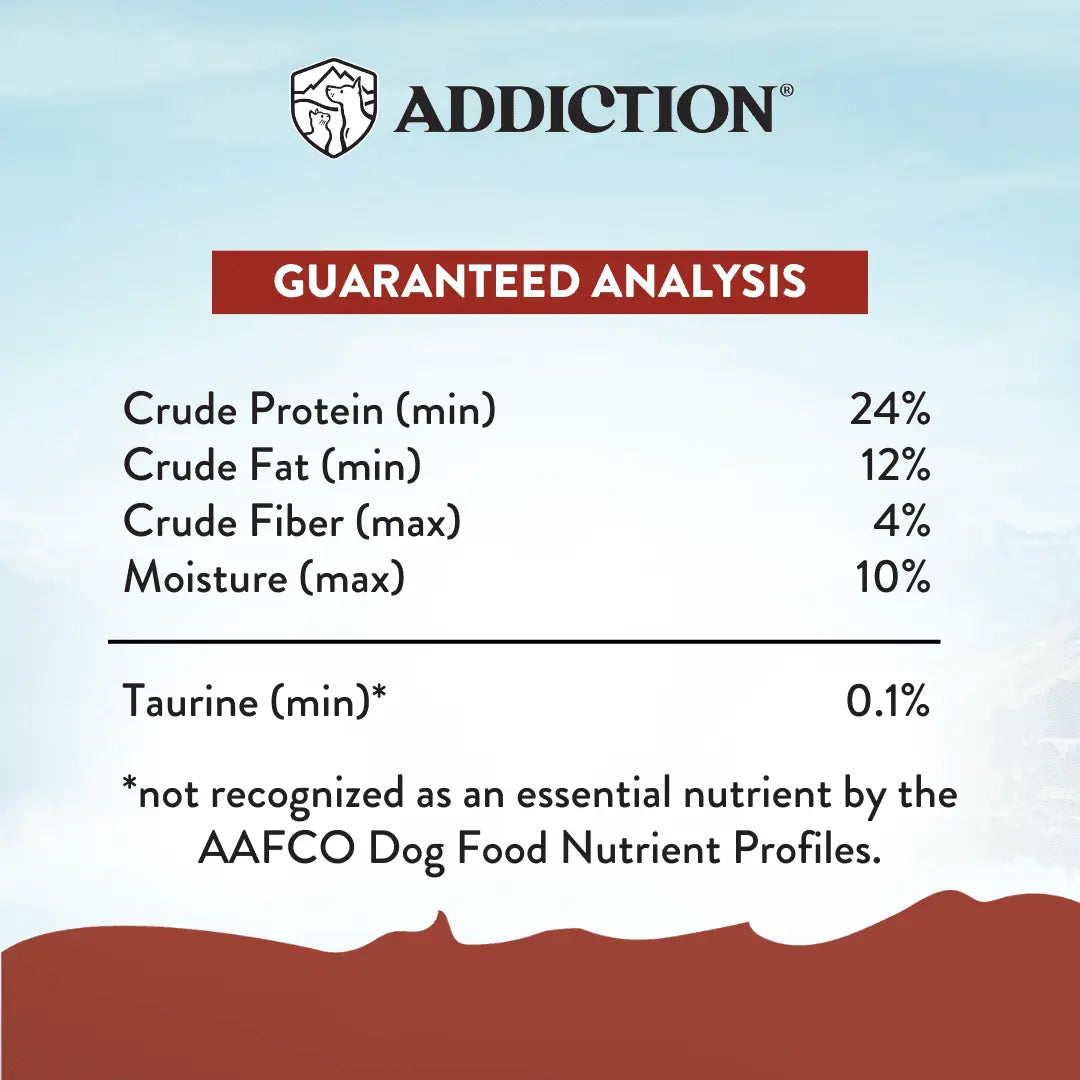 Addiction Viva La Venison Dog Food & Treats Bundle - FurrBaby Necessities