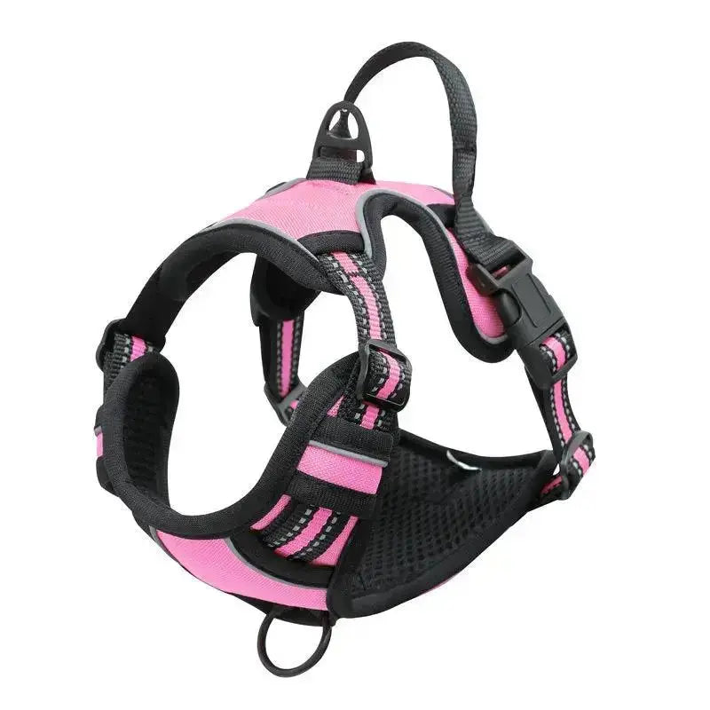 Vest-Style Reflective and Breathable Chest Strap Leash by Pet Zen