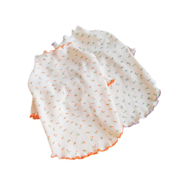 Floral-Patterned Home Base Layer Pet Clothing Pet Zen