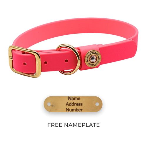 Barrows Dog Collar - Pink Barrows Outdoor