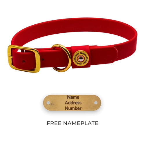 Barrows Dog Collar - Red Barrows Outdoor