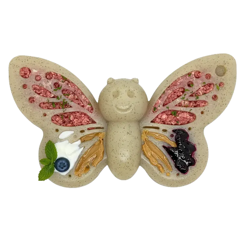 Butterfly Nylon Chew & Enrichment Toy | 2-in-1 for Aggressive Chewers | SodaPup SodaPup/True Dogs, LLC