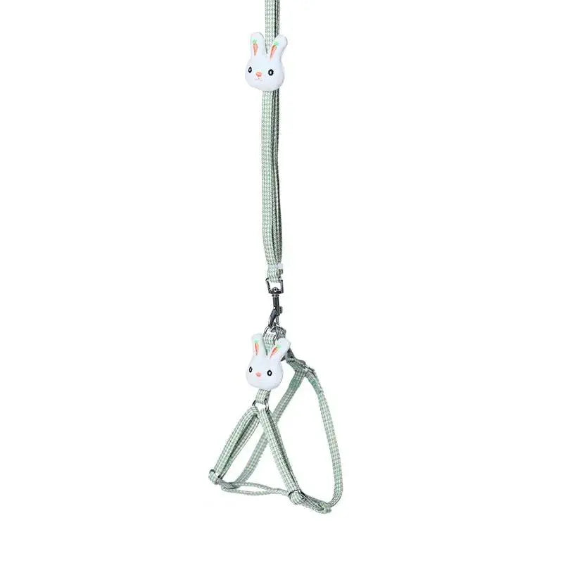 Houndstooth Escape Proof Cat Harness And Leash For Small Cats - FurrBaby Necessities