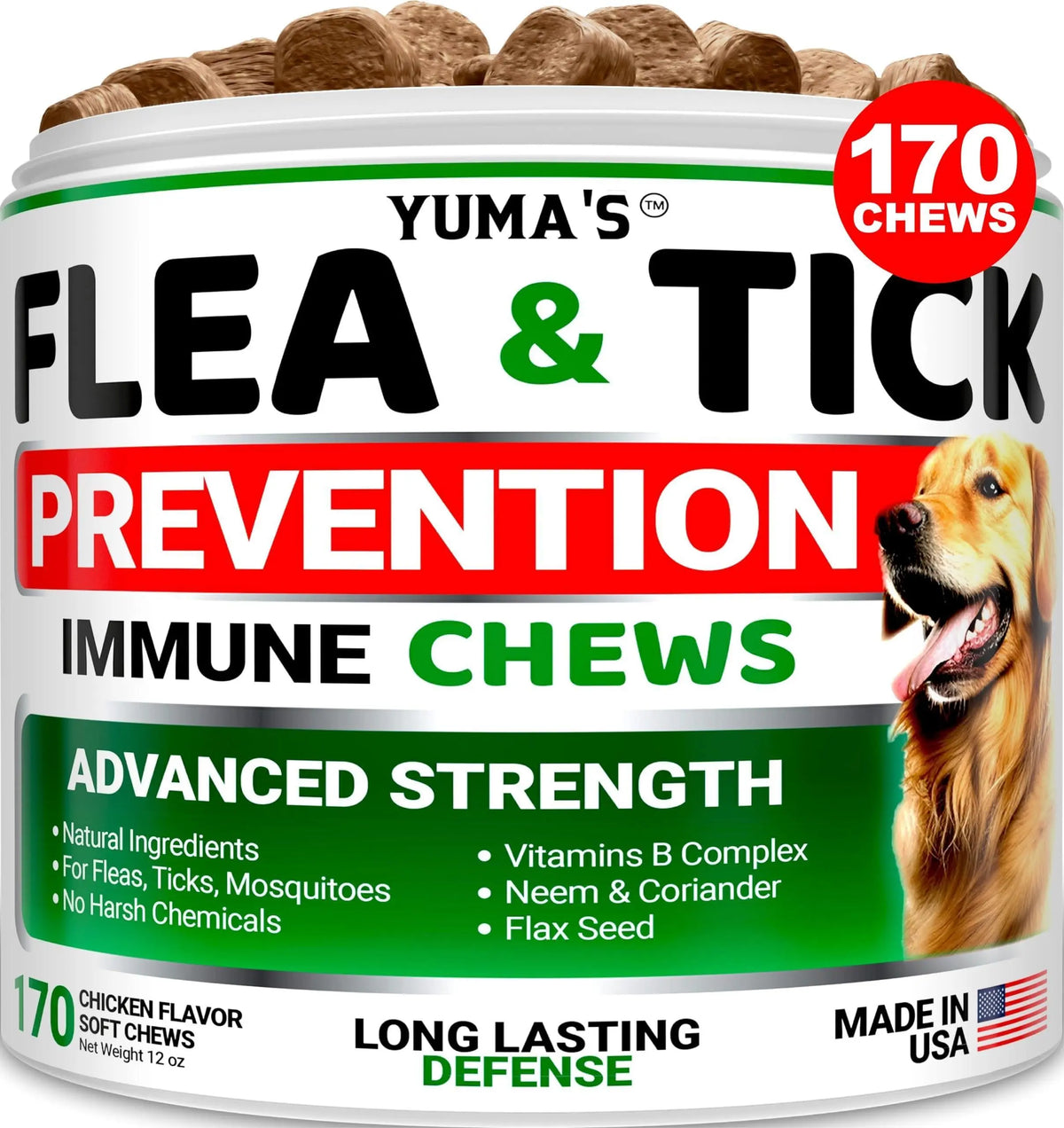 Flea & Tick Chews for Dogs New Flavor Zamzamas