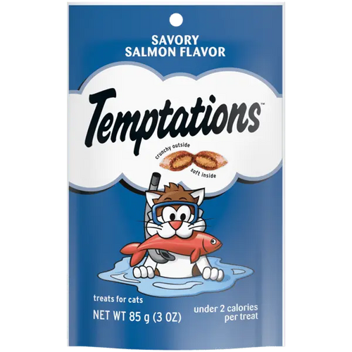 Temptations Savory Salmon Cat Treat - FurrBaby Necessities